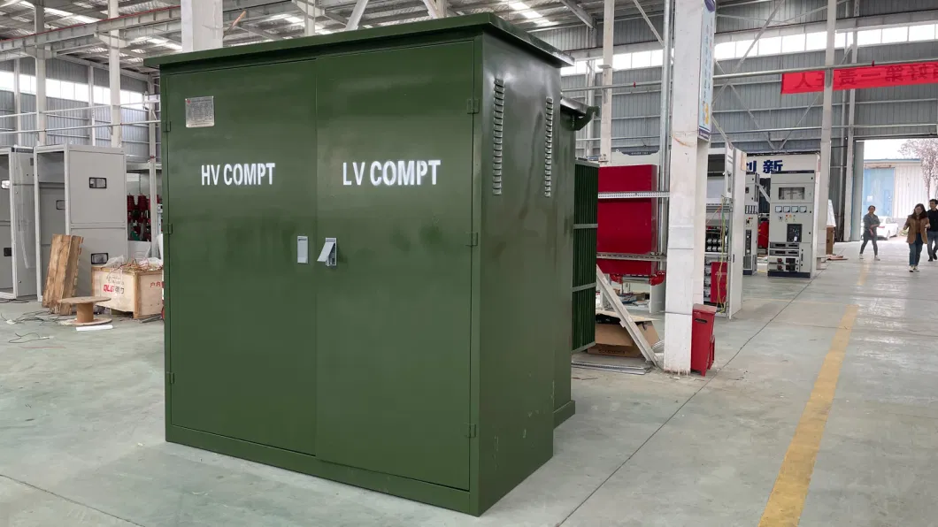 Pad-Mounted 15kv or 20kv, Medium Voltage 315kVA, 500kVA, 630kVA Power Transformer