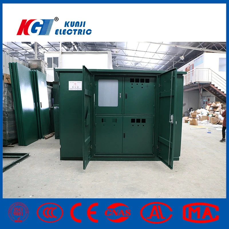 Pad Mounted (American type) Transformer 100 to 3000kVA Oil Immersed Prefabricated Substation