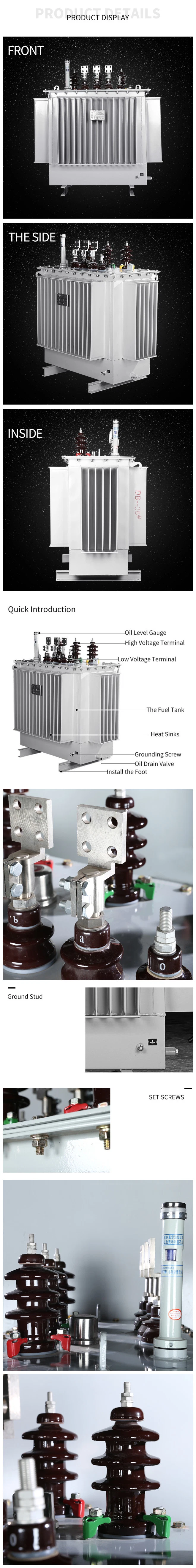 50kVA 11kv/6.6kv Single Phase Pole Mounted Distribution Transformer