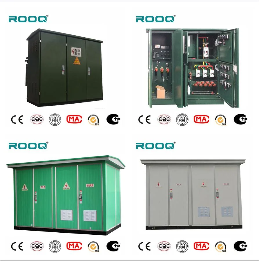 Prefabricated Compact Packaged Substation Outdoor Cabinet 11kv 500kVA 1000kVA 2000kVA 2mva Compact Box Substation Power Supply