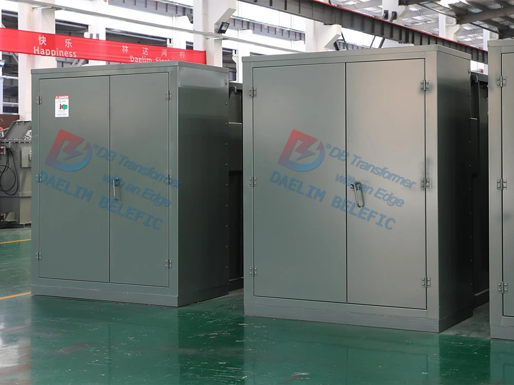 300kVA 500kVA 750kVA Three Phase Pad Mounted Transformer High Performance Low Loss