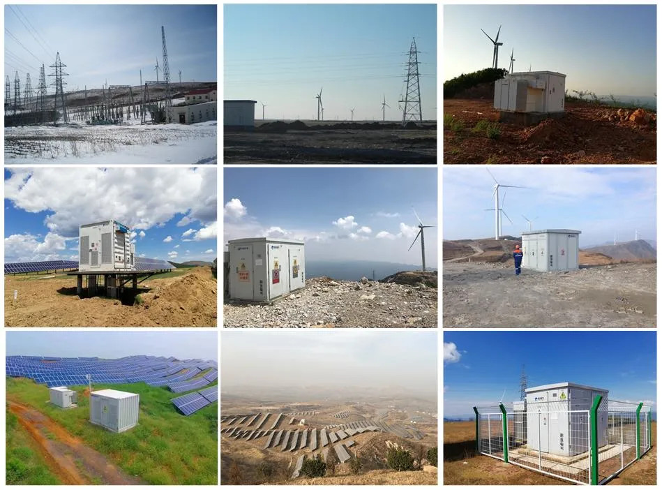 For Wind Power Generation 1250 kVA High Voltage Prefabricated Compact Substation Transformer