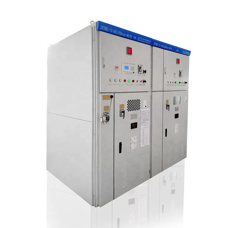 Tbbx 12kv 1600kvar Medium Voltage Reactive Compensation Electric Distribution Cabinet Substation Power Transformer