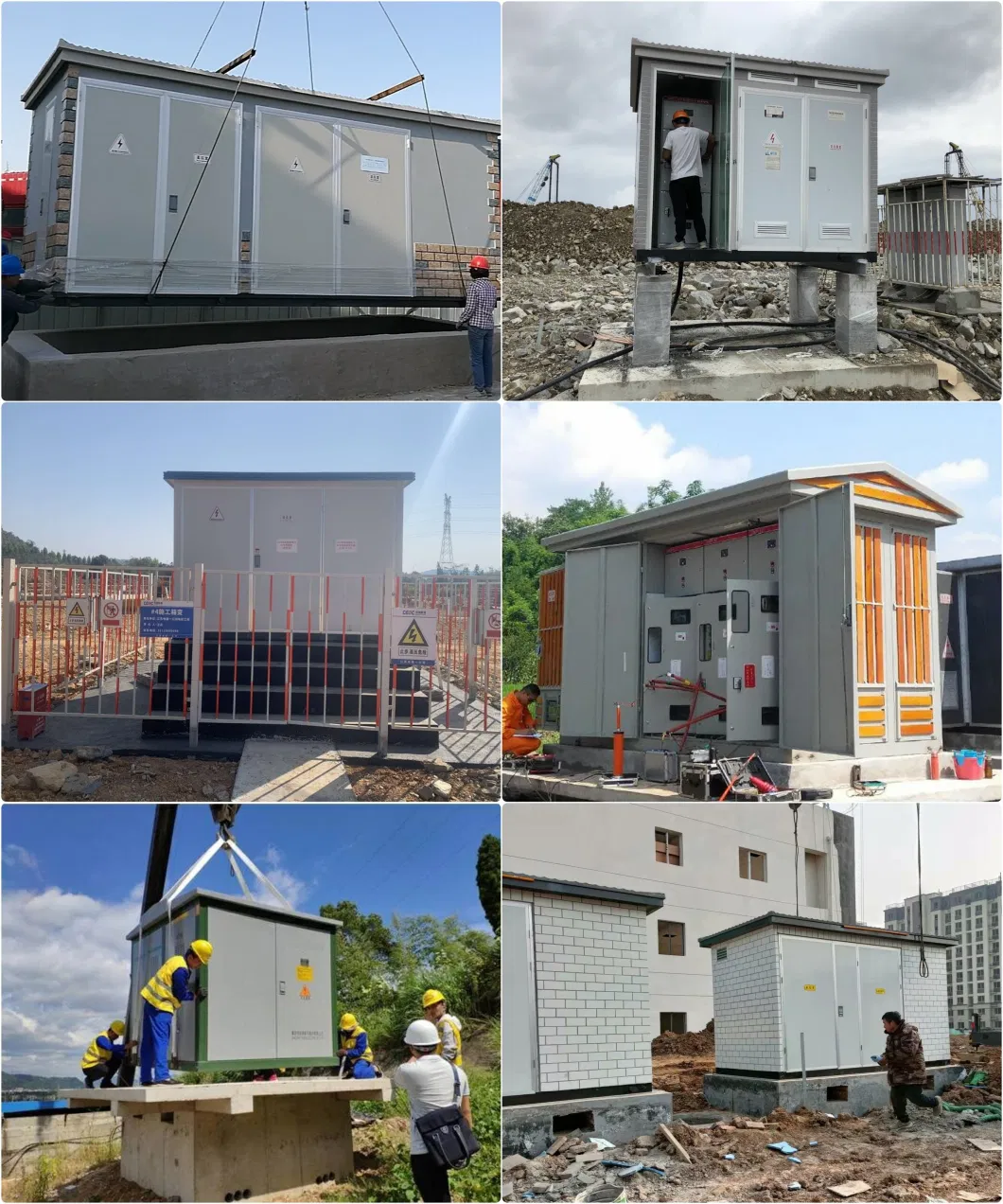 Ybw-12 11kv 15kv 33kv 400-2500kVA Outdoor European Prefabricated Substation Compact Substation