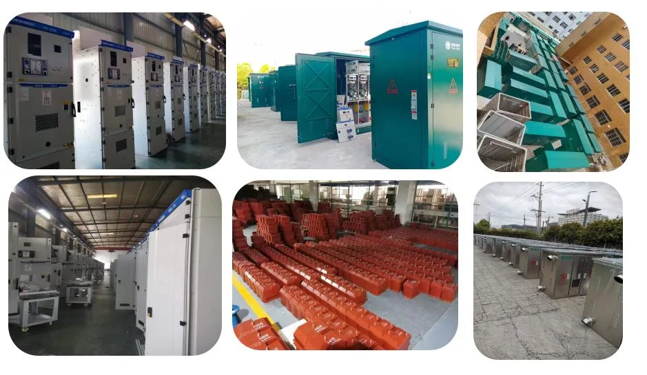 Power Transmission Gas Insulated Switchgear Electrical Substation