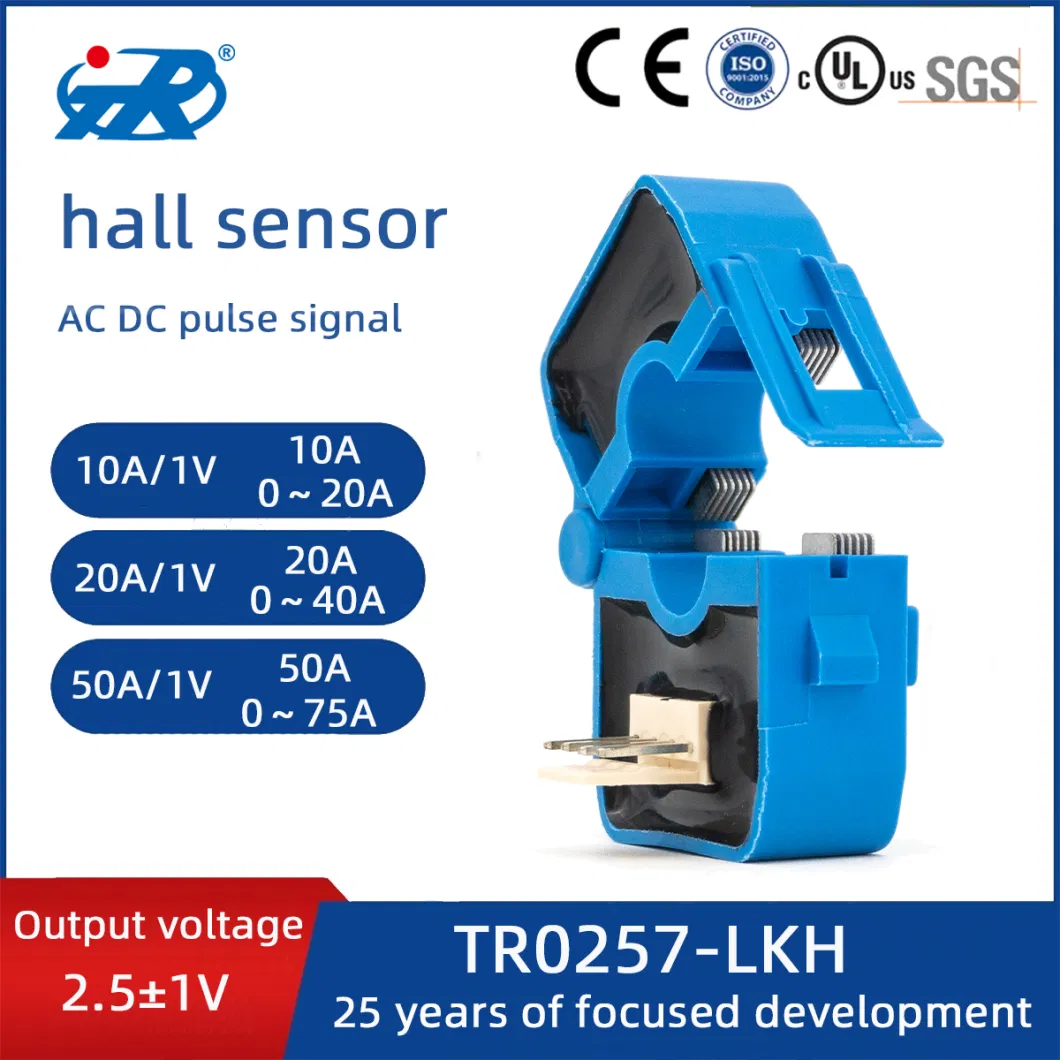 Tr UPS High Precision Anti-Interference Broadband AC/DC Hall Sensor Current Sensor Transformer 500A/4V