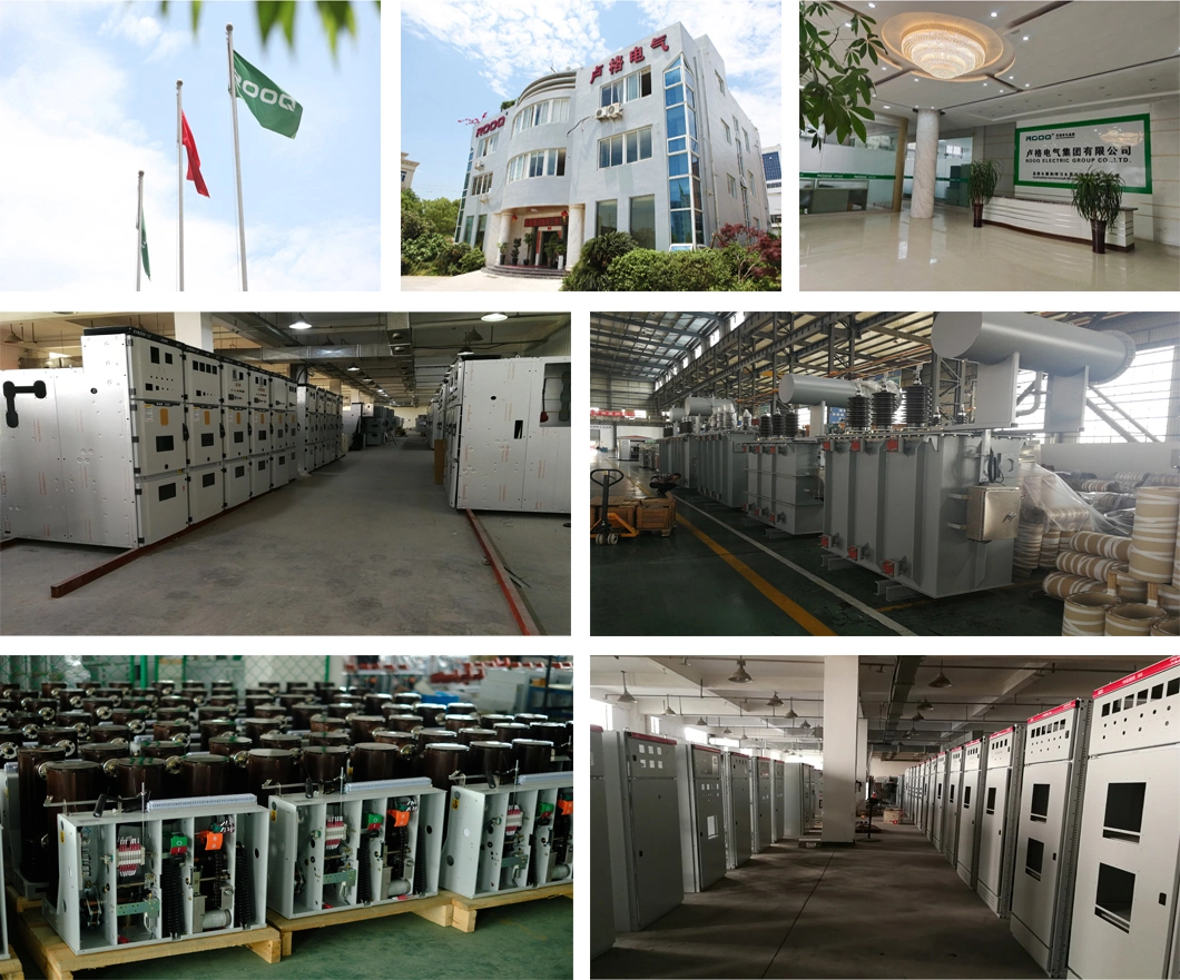 Distribution Three Phase Electric Power High Voltage Transformer 1000 kVA 5000kVA Oil Immersed