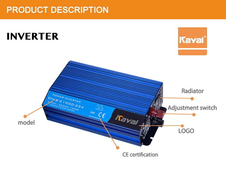 Kayal 12V 24V DC to 220V 230V AC Converter