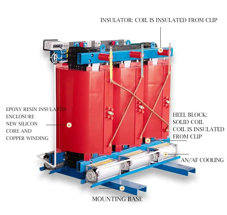 Electrical Equipment High Voltage High Frequency Dry Type Transformer for Sale