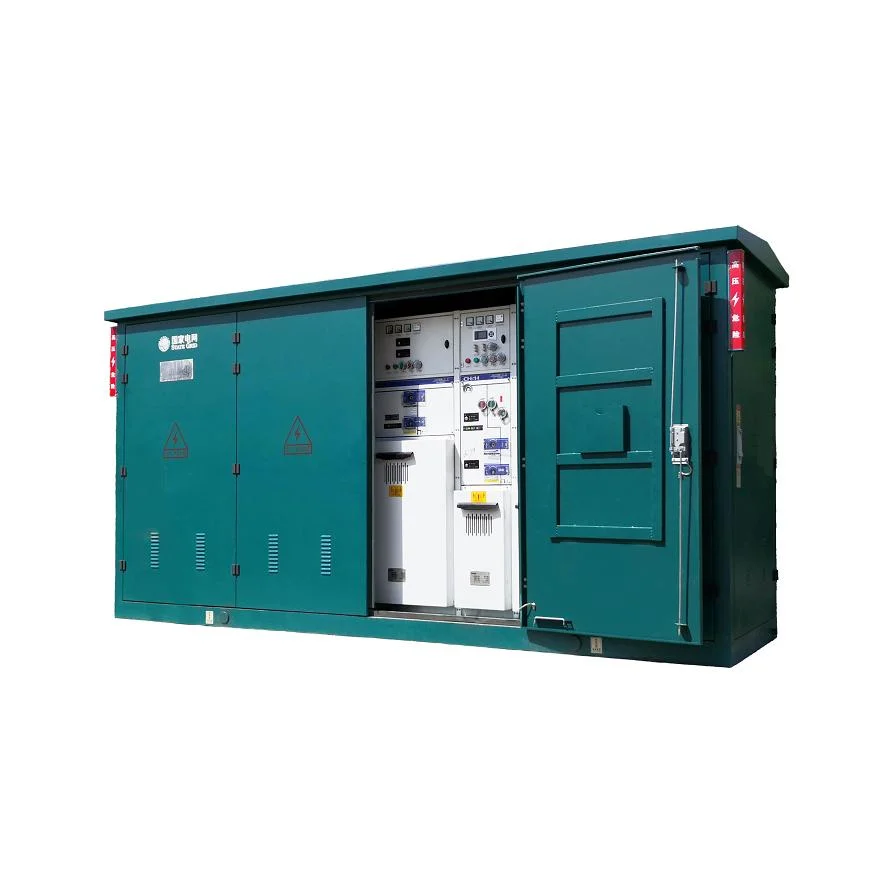 Outdoor Power Distribution Package Transformer Compact Kiosk Electric Substation Equipment