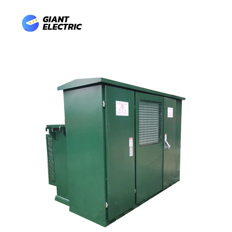 Outdoor 15kv 33kv 500kVA 1250kVA 15/0.4kv Outdoor Compact Transformer Substation for Ethiopian Electric Utility Eeu