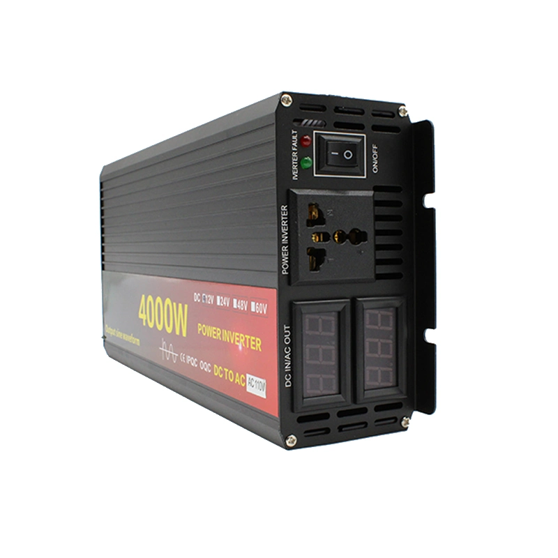 Power Inverter 2000W 1000W 3000W 12V 24V 48V DC to 110V 220V 230V 240V Inverters Converters with Charger Solar Power System