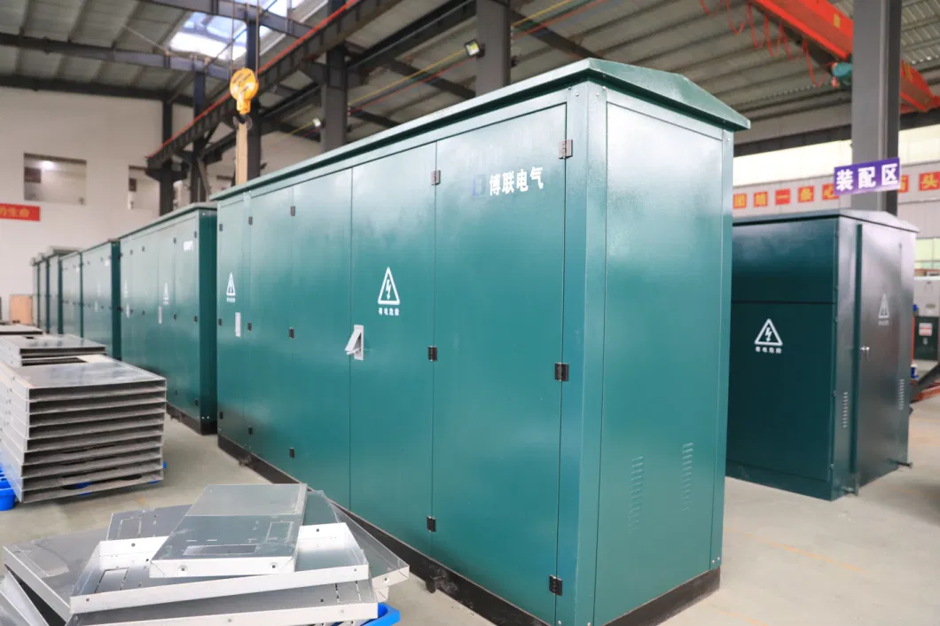 Yb-12 400 kVA 10/0.4 Kv Pad-Mounted Distribution Transformer Box-Type Substation