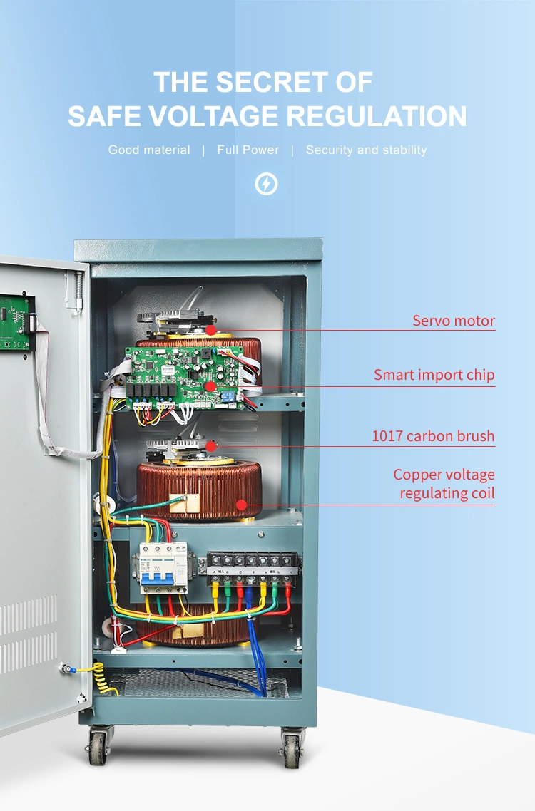 Mingch AC voltage Stabilizer Tns Series 380V 20kVA Electrical Voltage Stabilizer