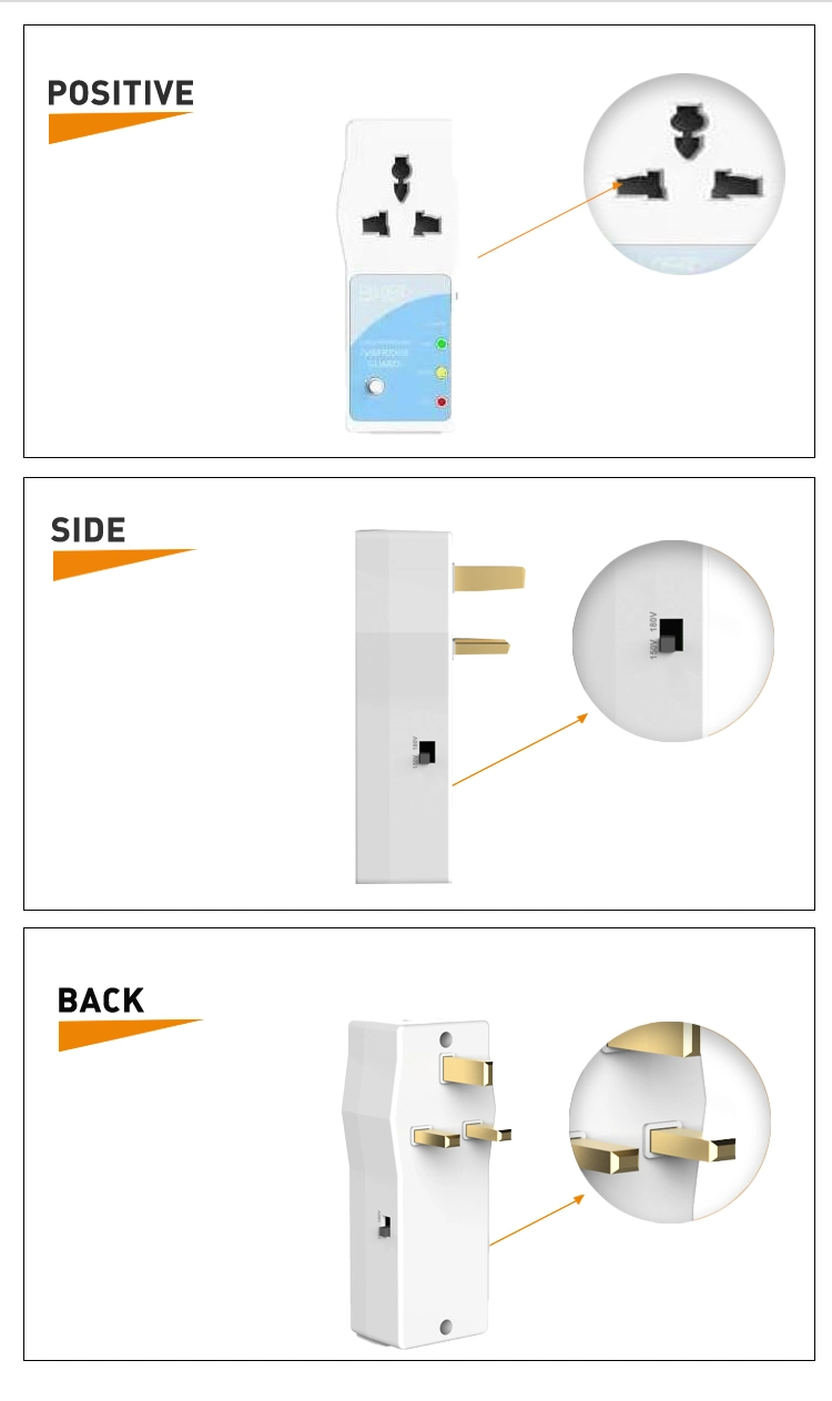 Bxst Power Supply Protector Circuit Breaker Refrigerator Voltage Protector