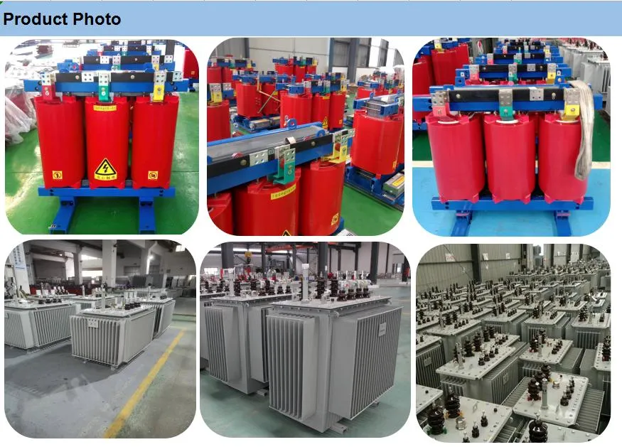 Dry Type Indoor Power Distribution Transformer 10 Kv 200 kVA 250kVA 315kVA Dry Type Transformer