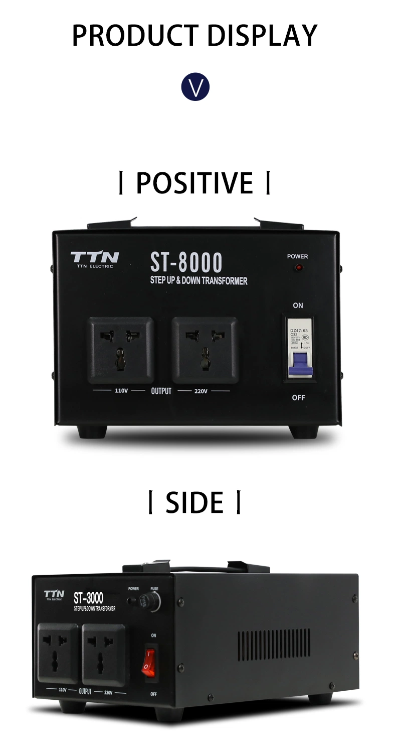 Step up Down Transformer 220V Transfer to 110V or 110V Transfer to 220V