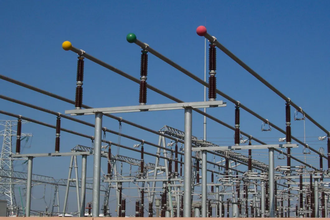 Structure Stainless Steel for Electrical Power Transformer Substation Structure