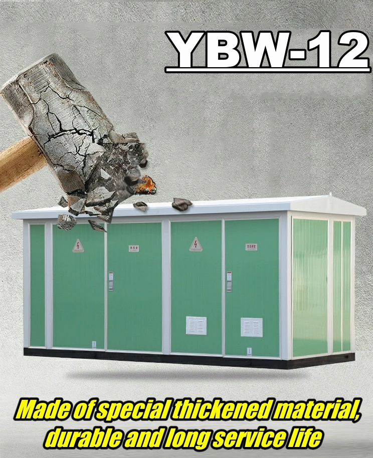 Ybw-12 11kv 15kv 33kv 400-2500kVA Outdoor European Prefabricated Substation Compact Substation