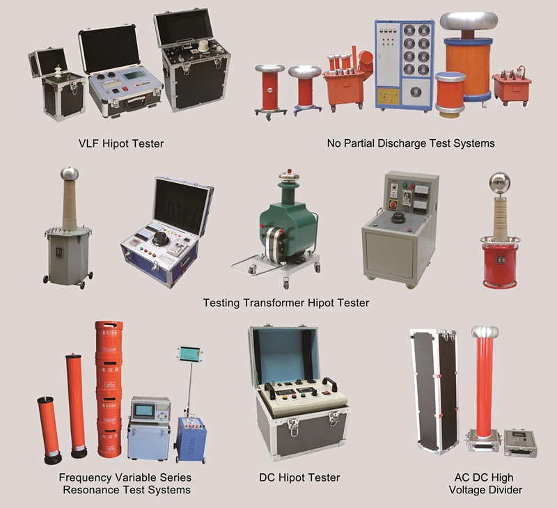 Hzj-10kVA/100kv AC High Voltage Test Set Oil Immersed Type Testing Transformer