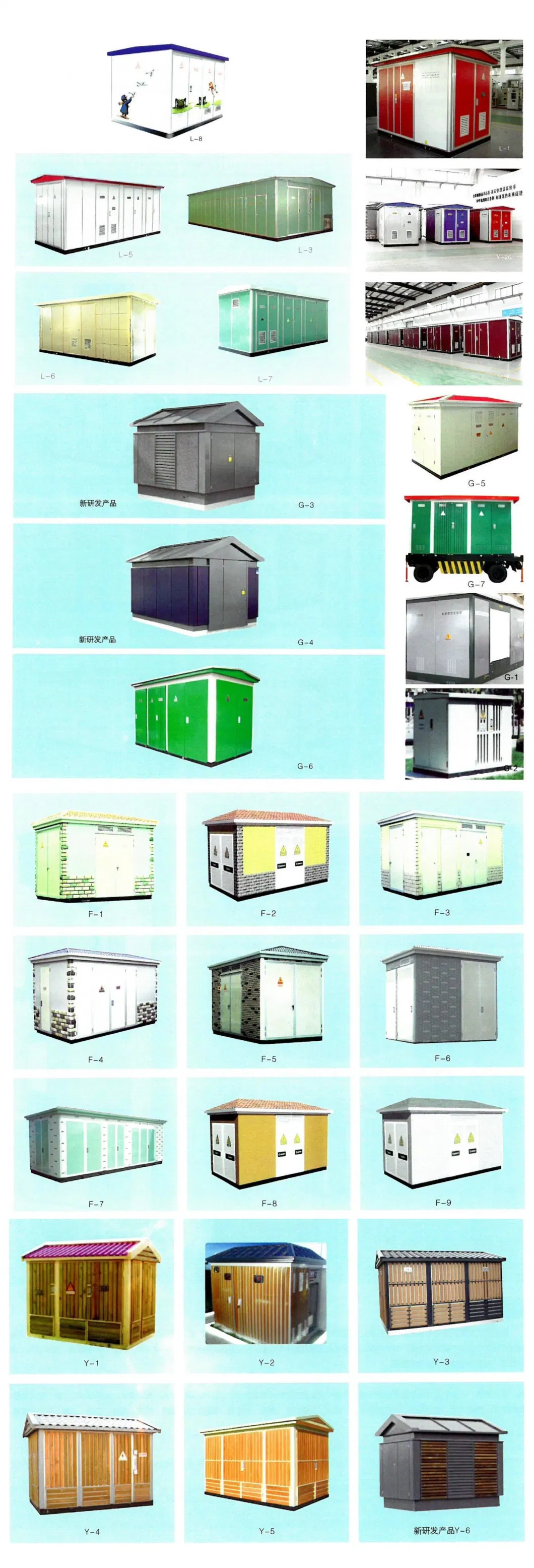 European Box-Type Transformer Substation E-House Prefabricated Substation