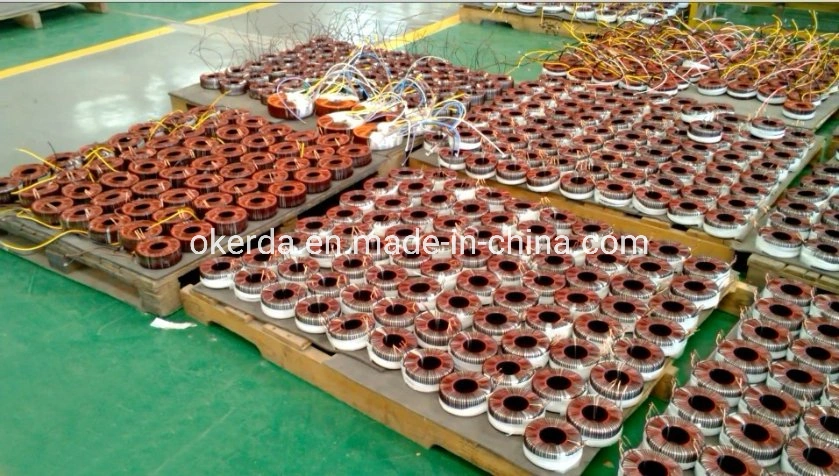 OEM 150W 500W 1000W Toroidal Power Transformer 220V 12V Step Down Transformer Manufacturer