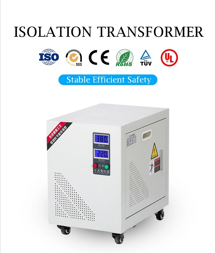 Yawei 130kVA 380V Three Phase Dry Type Isolation Transformer with UL