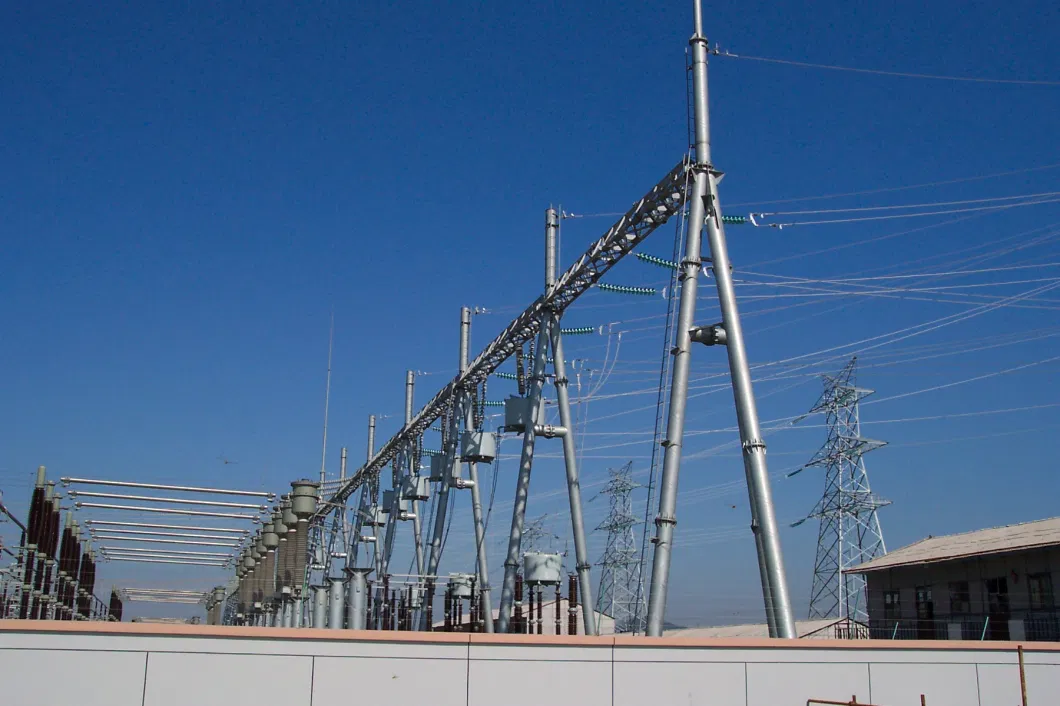 Structure Stainless Steel for Electrical Power Transformer Substation Structure