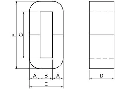 Soft Magnetic Nanocrystalline Core High Frequency Pulse Audio Transformers Core