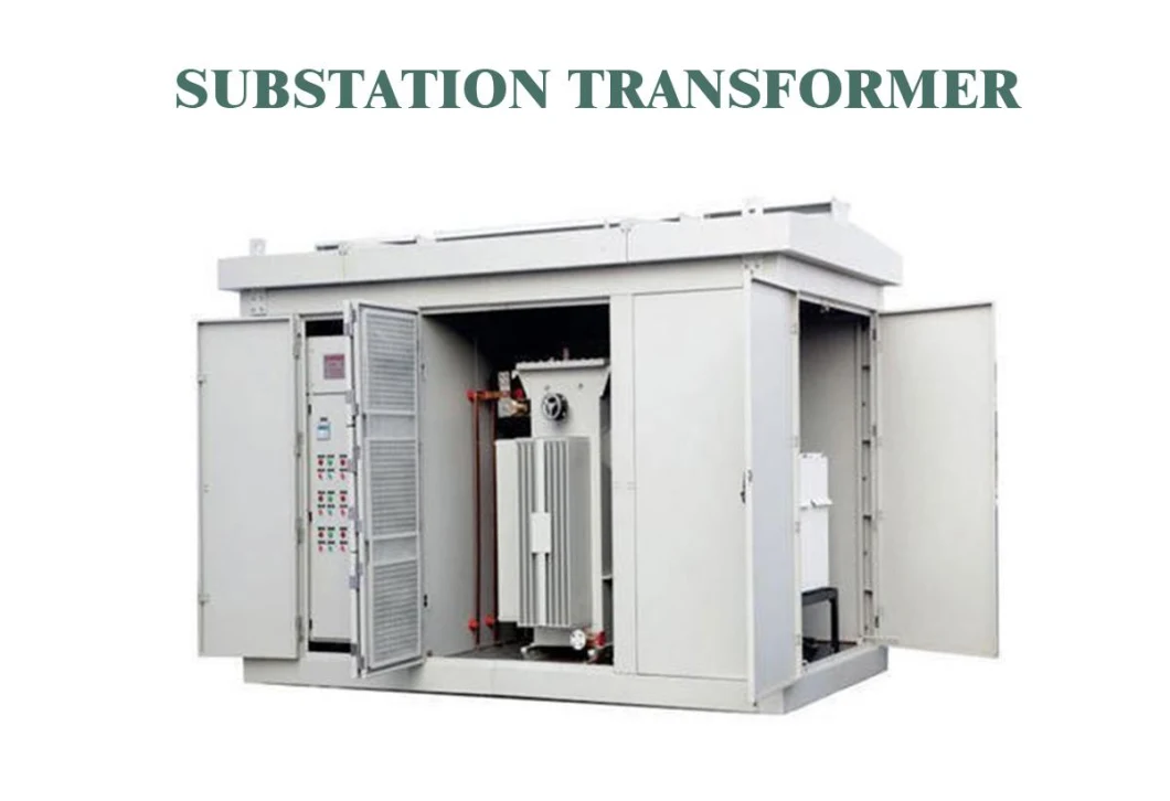 Outdoor Box Transformer Prefabricated Substation with European Type Transformer Kiosk Mobil Power