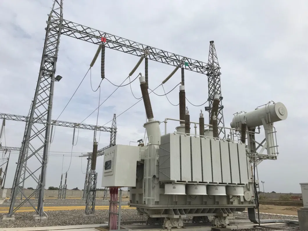 132kv 3 Phase 3 Windings Oil Immersed Electrical Transformer