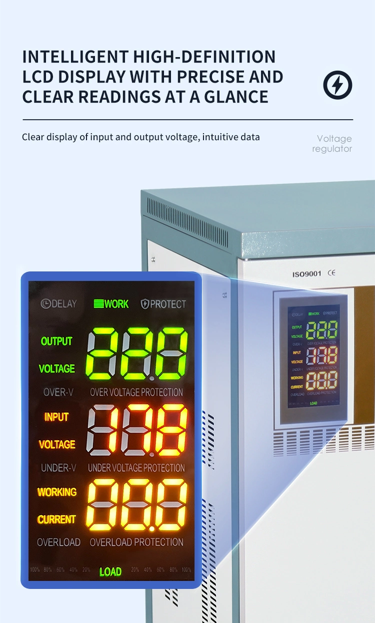 Mingch Tnd Series Single Phase 220V 3kVA Automatic Voltage Stabilizer