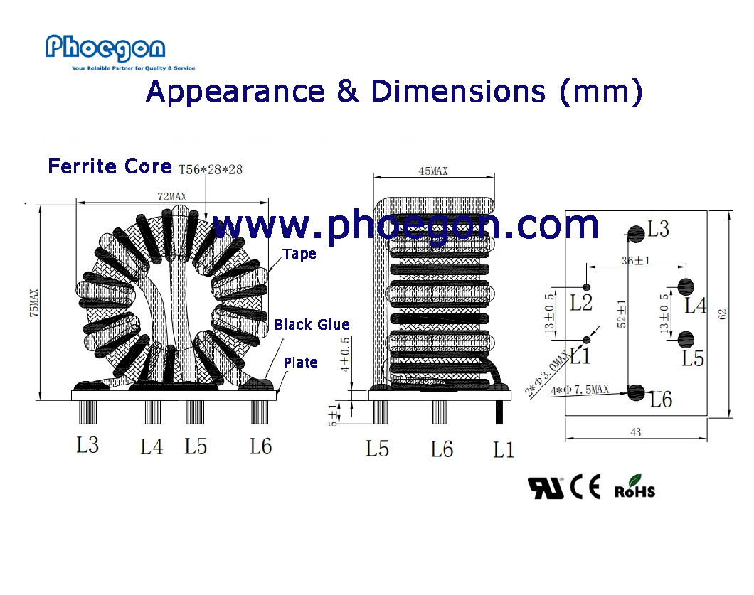 DC Inverter Arc Welder Machine Transformer