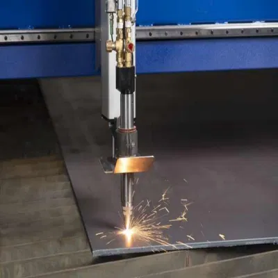 Digital Controlled Portable Gantry Automatic Metal CNC Laser Plasma Flame Sheet Tube Pipe Cutting Machine Price with Lgk or Hypertherm Plasma Source
