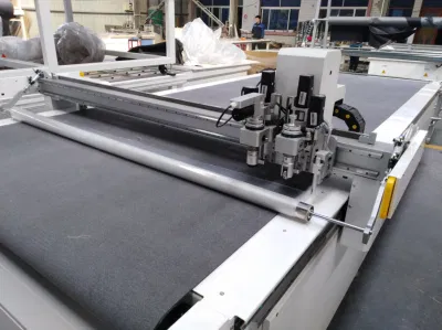 Realtop-2516 1825 Oscillating Knife, Kiss Knife Creasing Kt PVC Foam Board CNC Cutting Machine with 3 Years Warranty