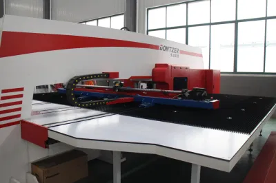 Factory Automatic Mechanic Press Steel Plate Panel Servo Punch Cutting Machine Tool