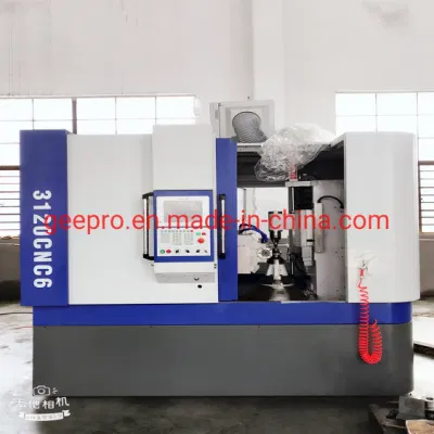 Stock 5/6axis CNC Vertical Gear Hobbing Machine for 1-4 Module 100-320mm Dia Cutting