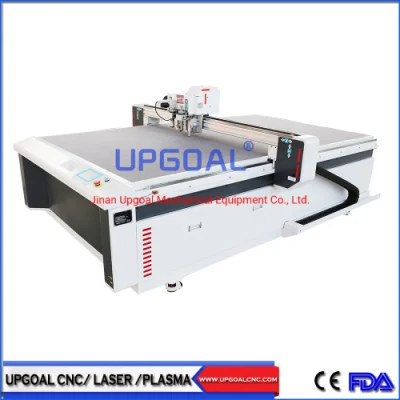 200W PVC Foam Oscillating Knife CNC Cutting Machine with Creasing Wheels Mark Pen 1600*2500mm 20% off