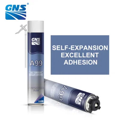 A99 Low Expansion Adhesive PU Foam for Mounting and Bonding
