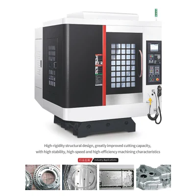 China Hot Sale Vmc650 High Precision CNC Milling Cutting Drilling Tapping and Engraving Vertical Machining Center CNC Machine