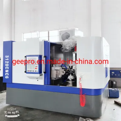 Stock 5/6axis CNC Vertical Gear Hobbing Machine for 1-4 Module 100-320mm Dia Cutting