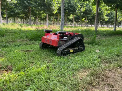  Hot Sale Best Agricultural Machinery Garden Tools Crawler Belt Golf Grass Mower Cutter Robot Garden Lawn Mover