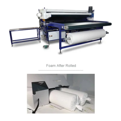 Ng-05r Roll Pack Machine Mattress Foam Rolling Mattress/Mattress Rolling-Wrapping Machine