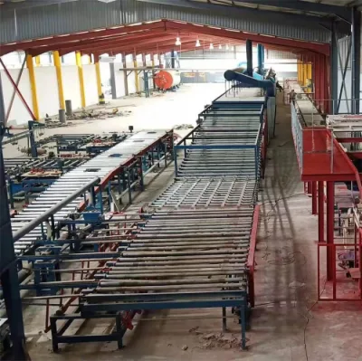 Gypsum Ceiling Board Sizes Cutting Machine with Dusty Exhausting System