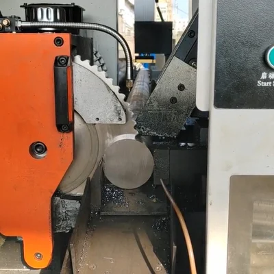 CNC50 Heavy Duty Table Circular Saw Machine Bar/Rod CNC Circular Metal Saw Cutting Machine for Carbide Circular Saw Blade for Sale