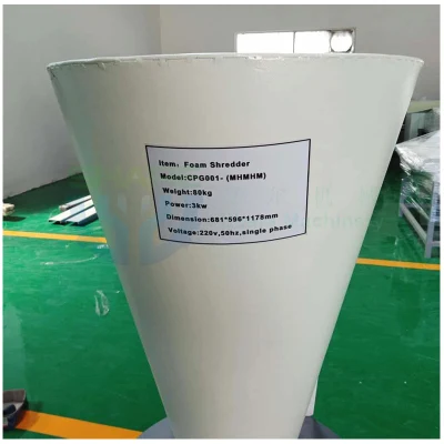 High Accuracy Sponge Foam Shredder Machine Vertical Foam Crushing Cutting Machine