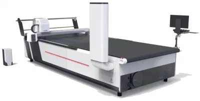 Full Auto Knife Cutter Correction Cutting Path Constant Optimizing Knife Stress Sensor Tolerance Consistency High Vibration Condition Cutting Machine