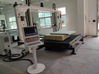 Horizontal Blade CNC Foam Contour 3D Sponge Cutting Machine