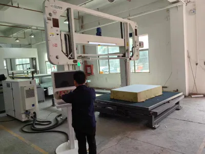Horizontal Blade CNC Foam Contour 3D Sponge Cutting Machine