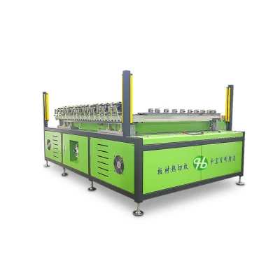 Full Automatic PE EPE Foam Sheets Hot Cutting Machine EPE Foam Hot Knife Cutting Machine Styrofoam Heat Cutter